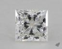 1.02 Carat F-VS1 Ideal Cut Princess Diamond 