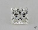 0.71 Carat G-VS1 Ideal Cut Princess Diamond 