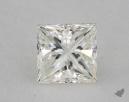 0.53 Carat I-VS1 Good Cut Princess Diamond 