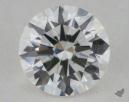 0.90 Carat H-VVS2 Excellent Cut Round Diamond 