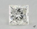 0.80 Carat H-VVS2 Ideal Cut Princess Diamond 