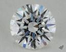 0.57 Carat E-VVS1 Excellent Cut Round Diamond 