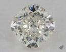 1.02 Carat K-VS2 Ideal Cut Cushion Diamond 