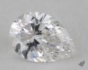 0.50 Carat E-VS2 Very Good Cut Pear Diamond 