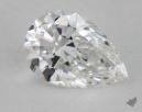 0.57 Carat E-IF Ideal Cut Pear Diamond 