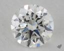 0.82 Carat F-SI2 Very Good Cut Round Diamond 