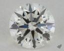 0.63 Carat I-VVS1 Excellent Cut Round Diamond 