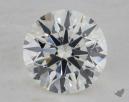 0.76 Carat J-VVS1 Ideal Cut Round Diamond 