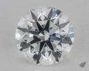0.53 Carat G-VVS1 Ideal Cut Round Diamond 
