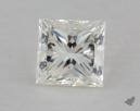 1.53 Carat I-VS2 Very Good Cut Princess Diamond 