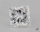 1.02 Carat F-VS2 Ideal Cut Princess Diamond 