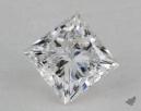 0.40 Carat D-I1 Ideal Cut Princess Diamond 