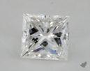 1.22 Carat F-VS1 Ideal Cut Princess Diamond 