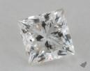 0.78 Carat G-VS1 Ideal Cut Princess Diamond 