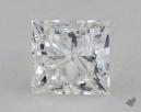 0.90 Carat G-VS2 Excellent Cut Princess Diamond 