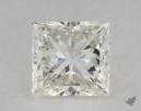 1.31 Carat J-SI1 Ideal Cut Princess Diamond 