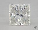 1.51 Carat G-VS2 Very Good Cut Princess Diamond 