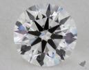 0.52 Carat F-IF Ideal Cut Round Diamond 