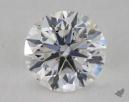 0.90 Carat F-SI2 Very Good Cut Round Diamond 