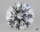 0.43 Carat E-IF Excellent Cut Round Diamond 