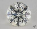 1.06 Carat J-SI1 Excellent Cut Round Diamond 