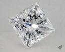 1.01 Carat F-VS2 Ideal Cut Princess Diamond 