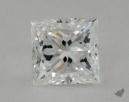 1.01 Carat D-VS1 Very Good Cut Princess Diamond 