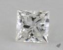 0.80 Carat H-VS1 Very Good Cut Princess Diamond 