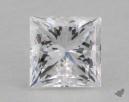 0.60 Carat D-VS1 Very Good Cut Princess Diamond 