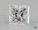 1.02 Carat E-VS2 Ideal Cut Princess Diamond 