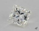 1.01 Carat I-VVS2 Very Good Cut Princess Diamond 