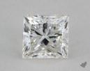0.90 Carat G-VS1 Ideal Cut Princess Diamond 