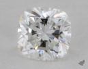 0.73 Carat E-VVS2 Ideal Cut Cushion Diamond 
