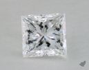 1.07 Carat D-VVS2 Ideal Cut Princess Diamond 