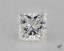 0.51 Carat G-VVS2 Very Good Cut Princess Diamond 