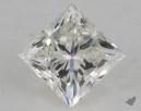 0.59 Carat H-I1 Ideal Cut Princess Diamond 