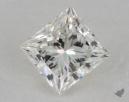 0.62 Carat H-I1 Very Good Cut Princess Diamond 