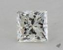 0.85 Carat J-VS1 Very Good Cut Princess Diamond 