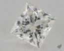 0.71 Carat H-VS1 Ideal Cut Princess Diamond 