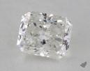 1.06 Carat G-VS2 Ideal Cut Radiant Diamond 