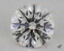0.42 Carat I-SI1 Excellent Cut Round Diamond 