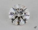 0.72 Carat I-VVS1 Excellent Cut Round Diamond 