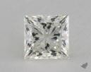 2.05 Carat J-VS2 Ideal Cut Princess Diamond 