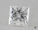 0.72 Carat E-VS1 Very Good Cut Princess Diamond 