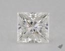 1.30 Carat H-VS1 Excellent Cut Princess Diamond 