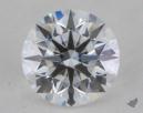 0.58 Carat D-VVS2 Excellent Cut Round Diamond 