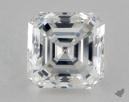1.20 Carat F-VS1 Good Cut Asscher Diamond 