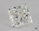 1.05 Carat H-VS2 Very Good Cut Princess Diamond 