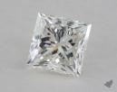 0.75 Carat I-VVS1 Very Good Cut Princess Diamond 