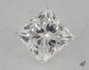 0.40 Carat H-VVS2 Very Good Cut Princess Diamond 